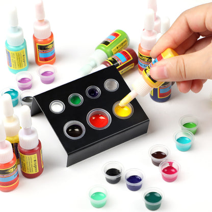 Solong 14-Color Tattoo Ink Set – 5ml Each, Vibrant Pigments