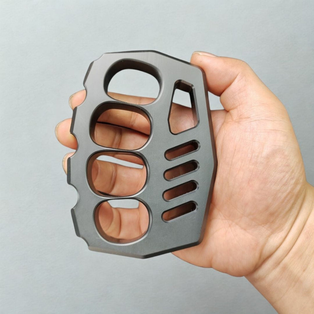 Lightweight EDC Safety Tool- NoMetal PC Plastic Knuckles