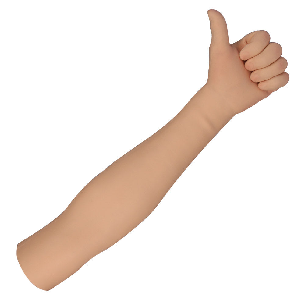 60cm Realistic Silicone Arm Gloves with Female Hands