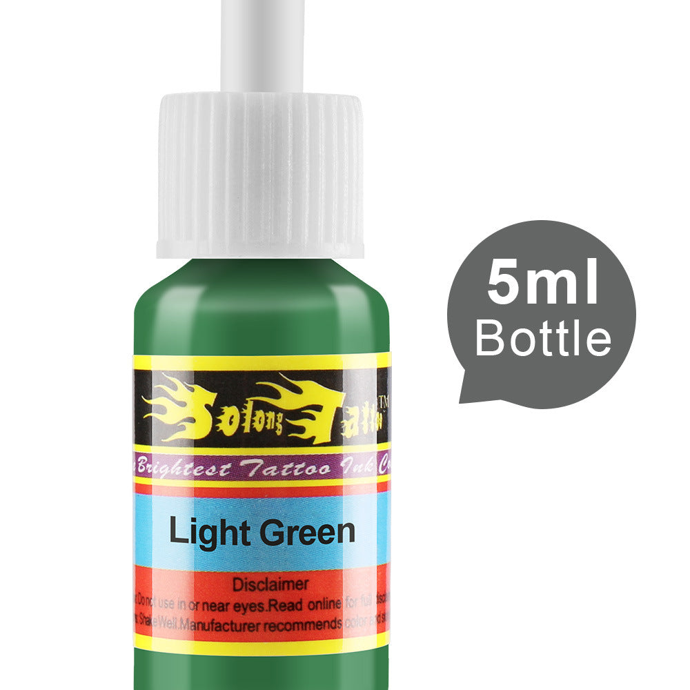 Solong 14-Color Tattoo Ink Set – 5ml Each, Vibrant Pigments