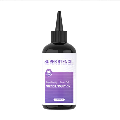 GHOST SPIDER Tattoo Transfer Gel – Smooth & Clear Stencil Transfer, 8OZ / 240ml