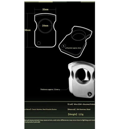 304 Stainless Steel Single-Finger EDC Tool for Women – Compact Design