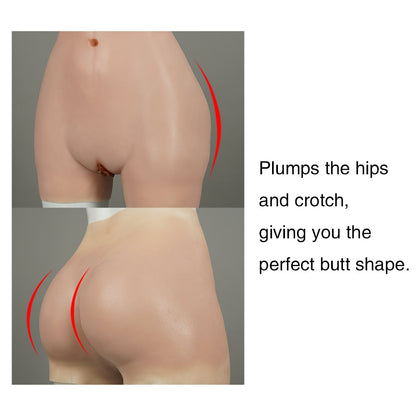 Realistic Silicone Hip & Curve Shaping Pants