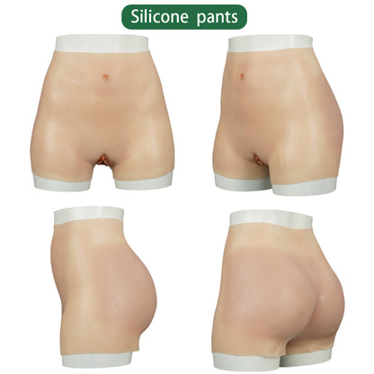 Realistic Silicone Hip & Curve Shaping Pants