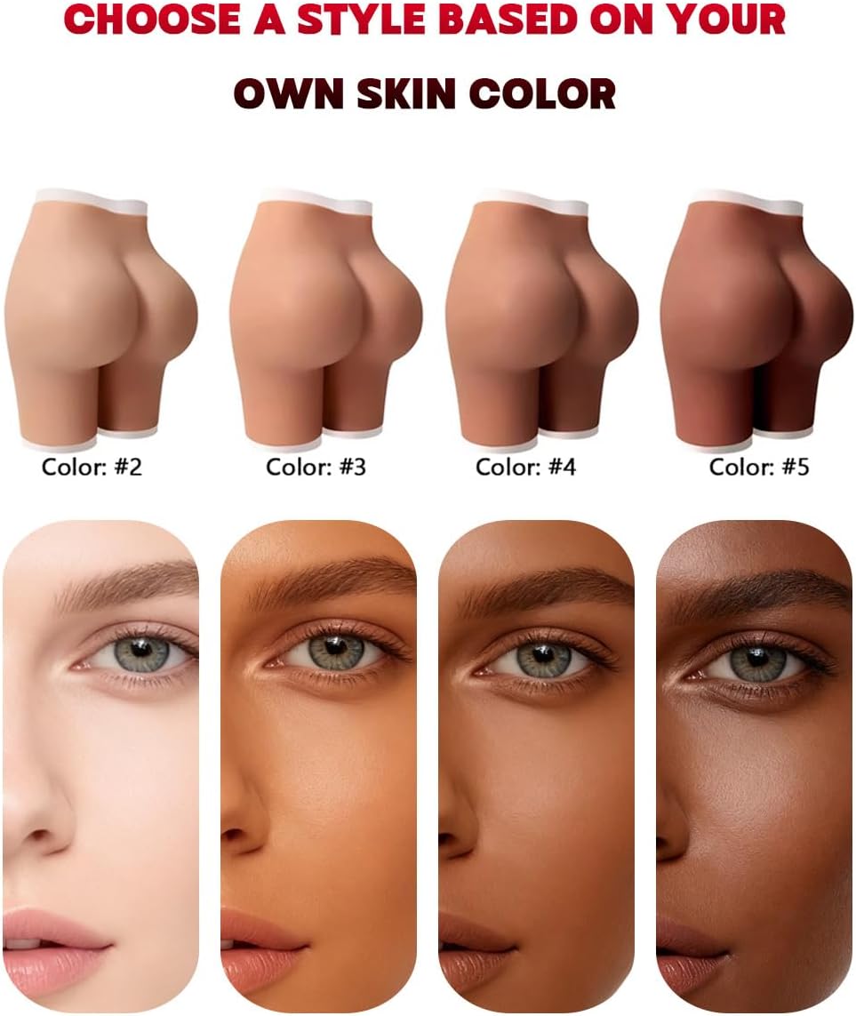 Silicone Butt-Lift Shapewear Shorts with Tummy Control