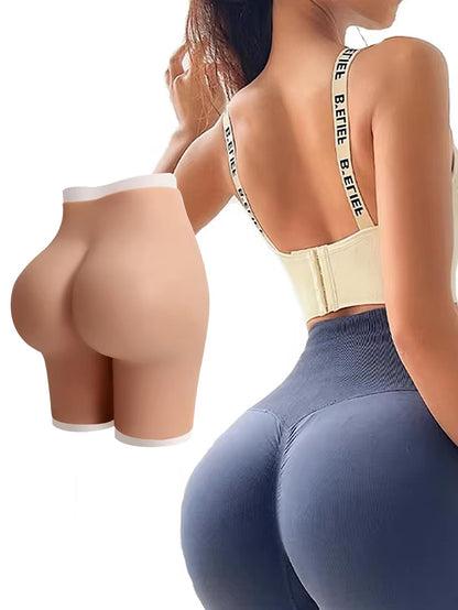 Silicone Butt-Lift Shapewear Shorts with Tummy Control