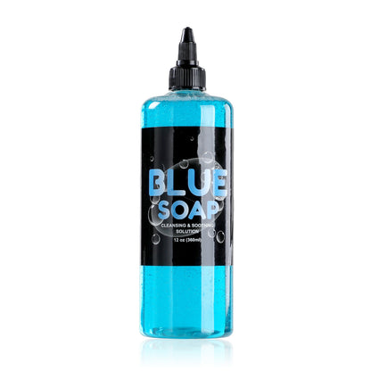 Large Bottle Tattoo Cleaning Liquid – 360ml Blue Algae Antibacterial Solution for Professional Use