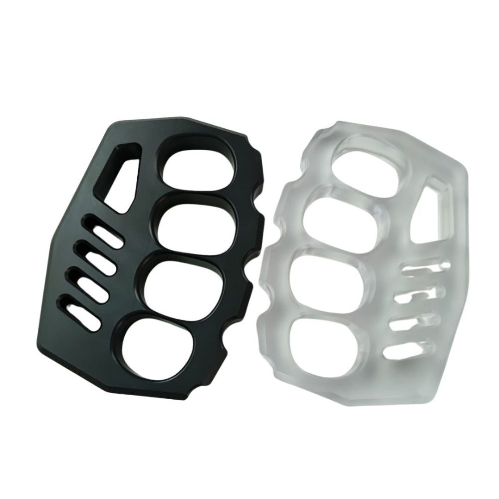 Lightweight EDC Safety Tool- NoMetal PC Plastic Knuckles