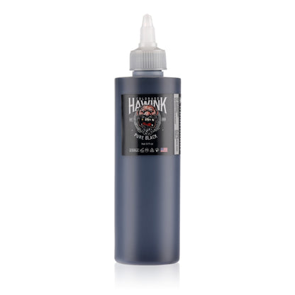 Hawink 240ml Black Tattoo Ink – Lining & Shading Formula