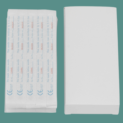 Disposable RL & Shader Tattoo Needles – For Tattoo Machines, Box of 50