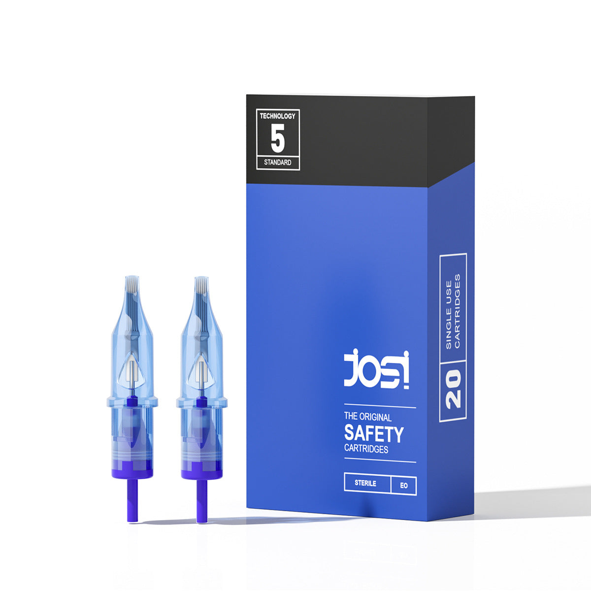 JOSI Hollow Tattoo Cartridge Needles – Short Stroke, Cheyenne-Compatible (20pcs)