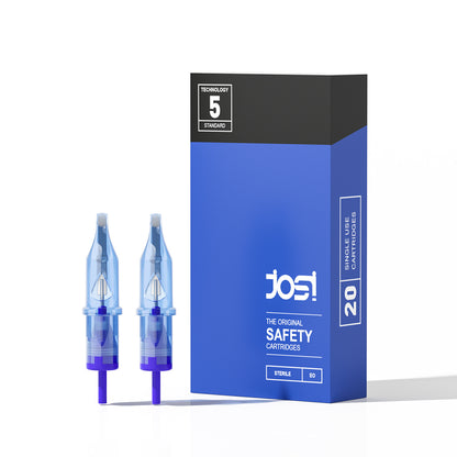 JOSI Hollow Tattoo Cartridge Needles – Short Stroke, Cheyenne-Compatible (20pcs)