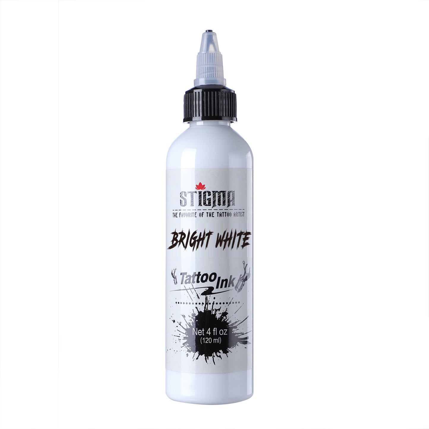 White Tattoo Ink – 120ml Professional Tattoo Pigment for Shading & Highlights