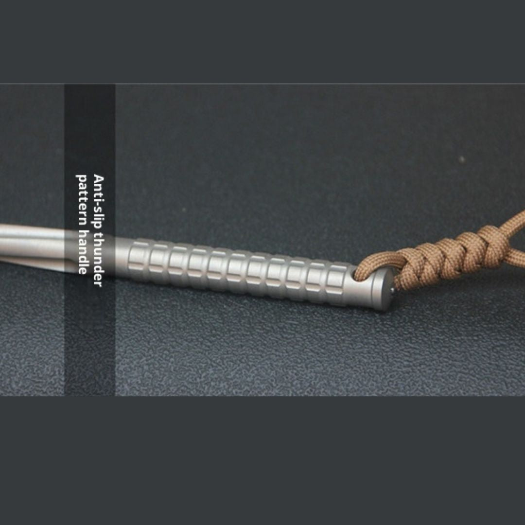 Titanium TC21 Tactical Dagger - EDC Self-Defense Tool