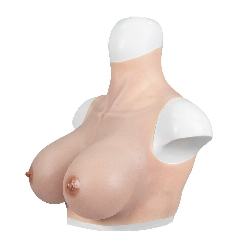 Low-Profile Silicone Breastplate — C–G Cup