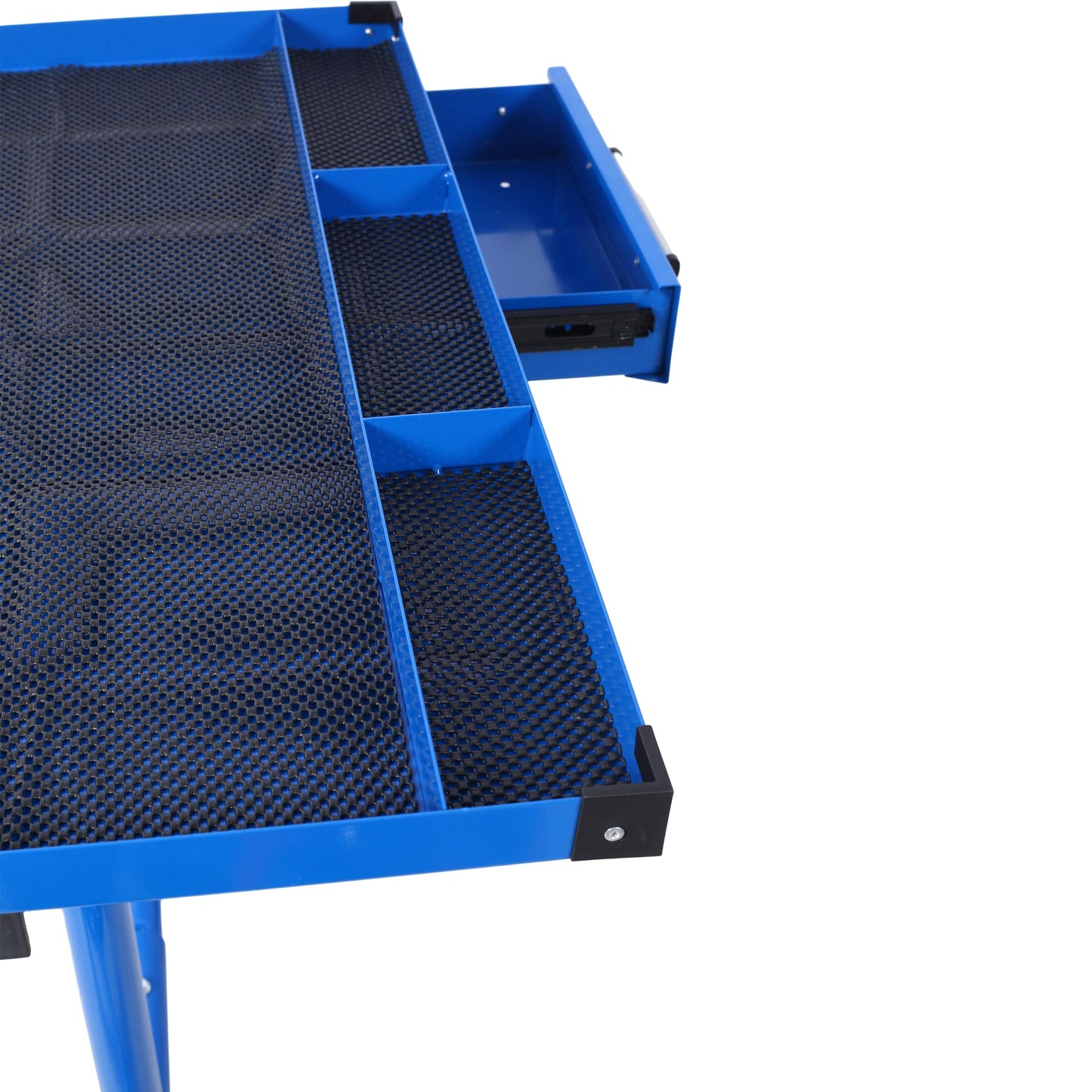 【USA】Adjustable Tray with Drawer Tattoo & Piercing Studios Blue