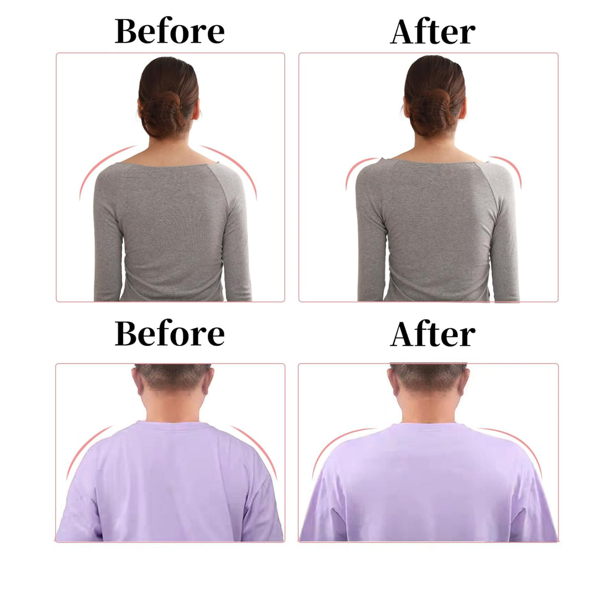Non-Slip Silicone Shoulder Enhancement Pads