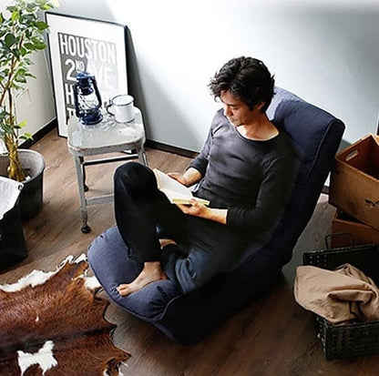 Reclining Tattoo Studio Client Chair – Adjustable Japanese-Style Lazy Sofa