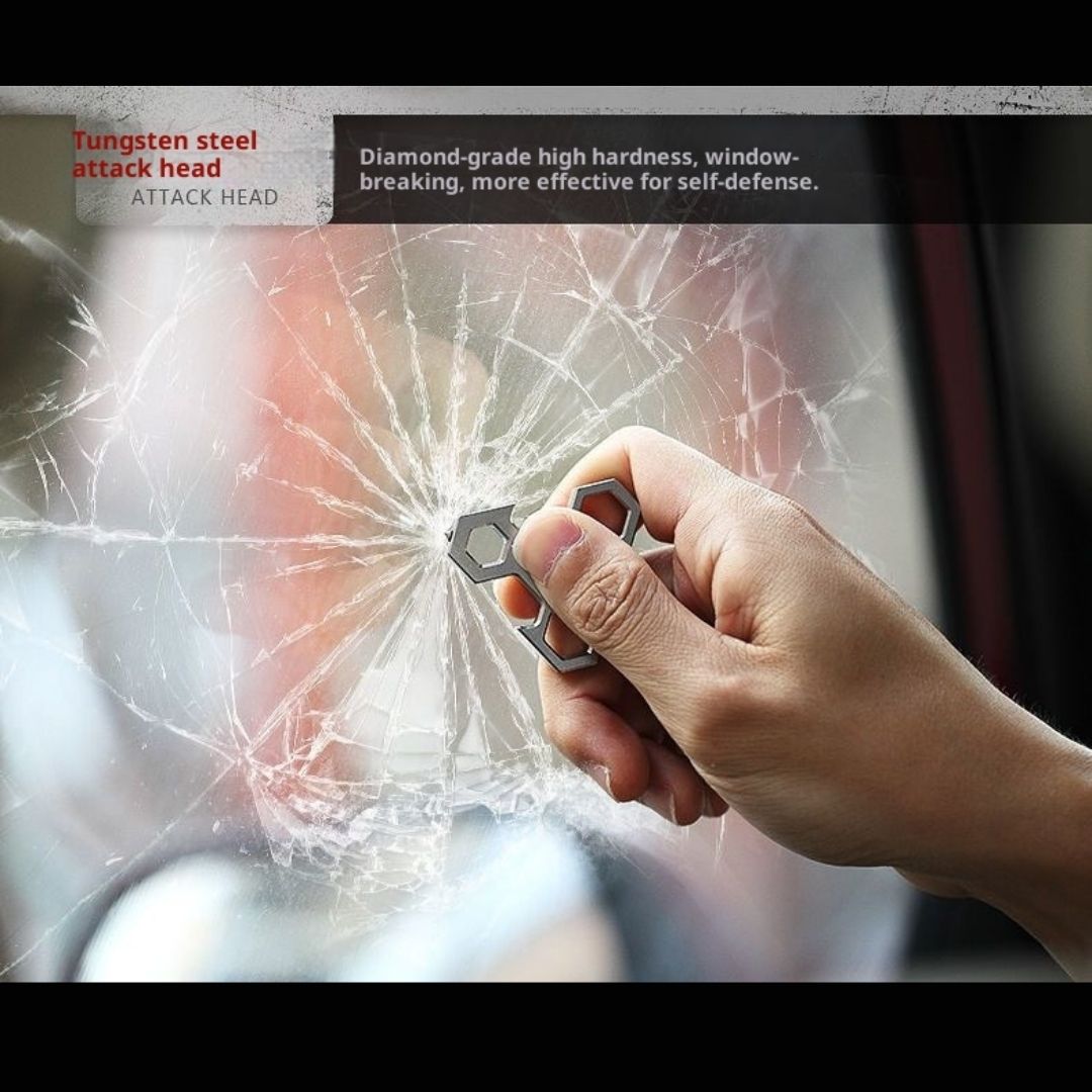 2019 Newest Self-Defense EDC Multi-Tool - TC4 Titanium Stinger, Bottle Opener & More