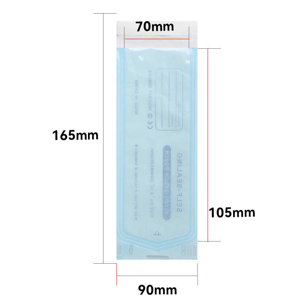 Self-Sealing Sterilization Pouches – Disposable Medical-Grade Bags for Tattoo, PMU, Dental, Nail Tools