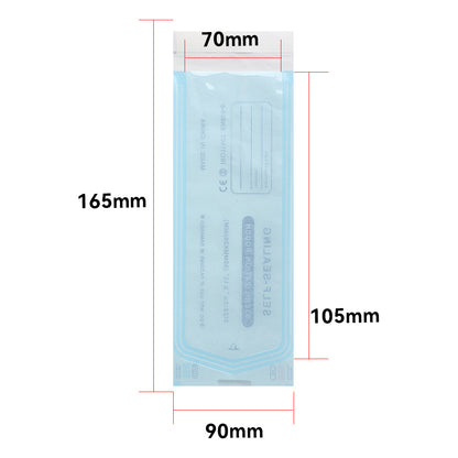 Self-Sealing Sterilization Pouches – Disposable Medical-Grade Bags for Tattoo, PMU, Dental, Nail Tools