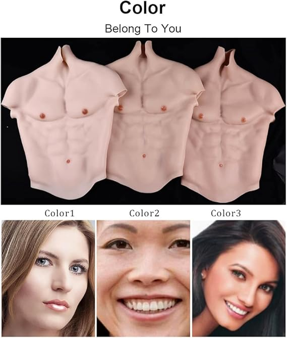Realistic Silicone Muscle Suit — Two Sizes