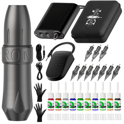 Best-Selling Tattoo Machine Kit – Complete Motor Tattoo Pen Tool Set