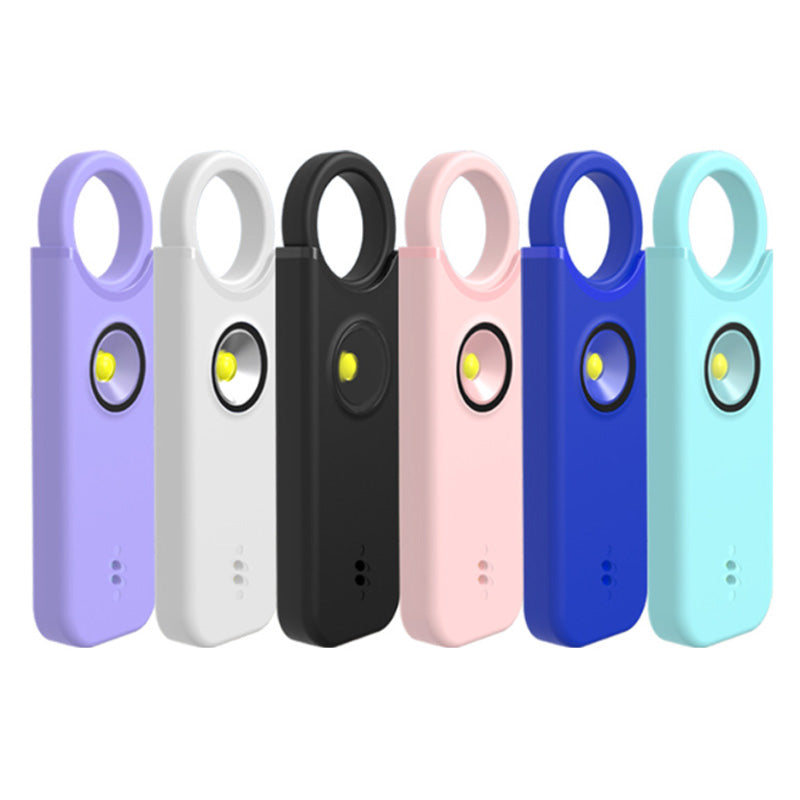 Rechargeable anti-wolf flashing alarm