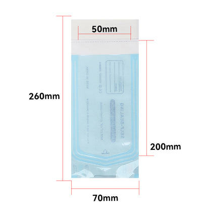 Self-Sealing Sterilization Pouches – Disposable Medical-Grade Bags for Tattoo, PMU, Dental, Nail Tools