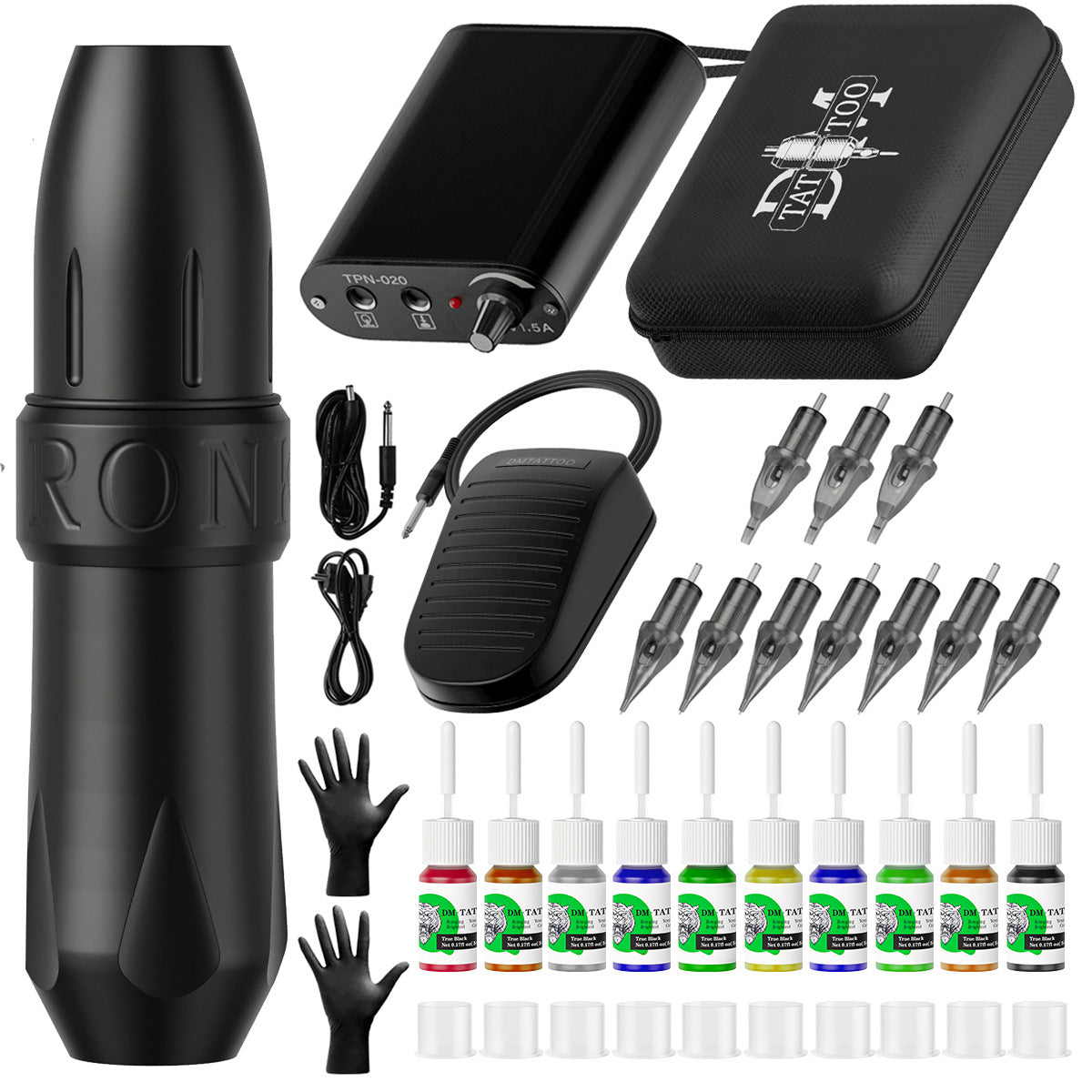 Best-Selling Tattoo Machine Kit – Complete Motor Tattoo Pen Tool Set