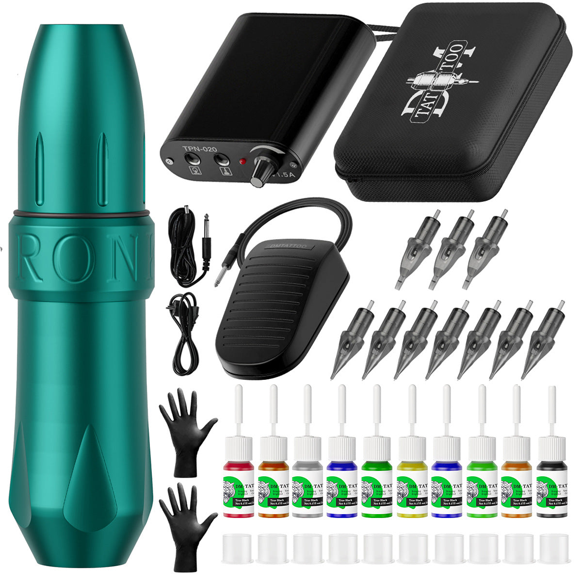 Best-Selling Tattoo Machine Kit – Complete Motor Tattoo Pen Tool Set