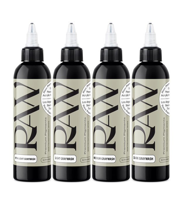 Raw Pigments - Gray Wash Set