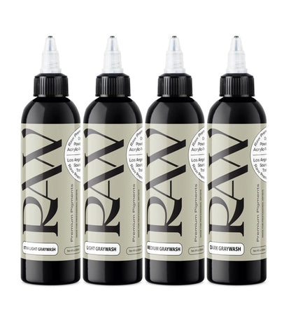 Raw Pigments - Gray Wash Set