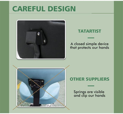 【USA】Ergonomic Hydralic Black Tattooist Chair For Tattoo Shop TA-AC-07