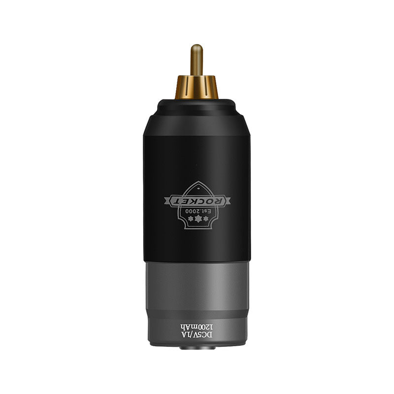 Mini Wireless Tattoo Battery Power Supply – 1200mAh RCA Portable Charging Pack for Tattoo Pen