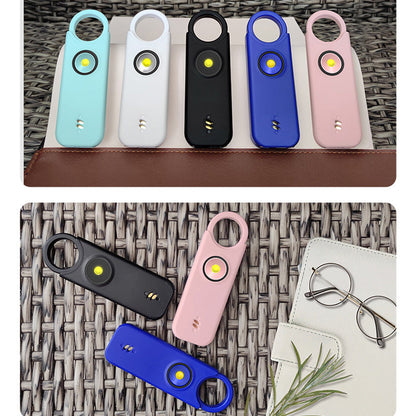 Rechargeable anti-wolf flashing alarm