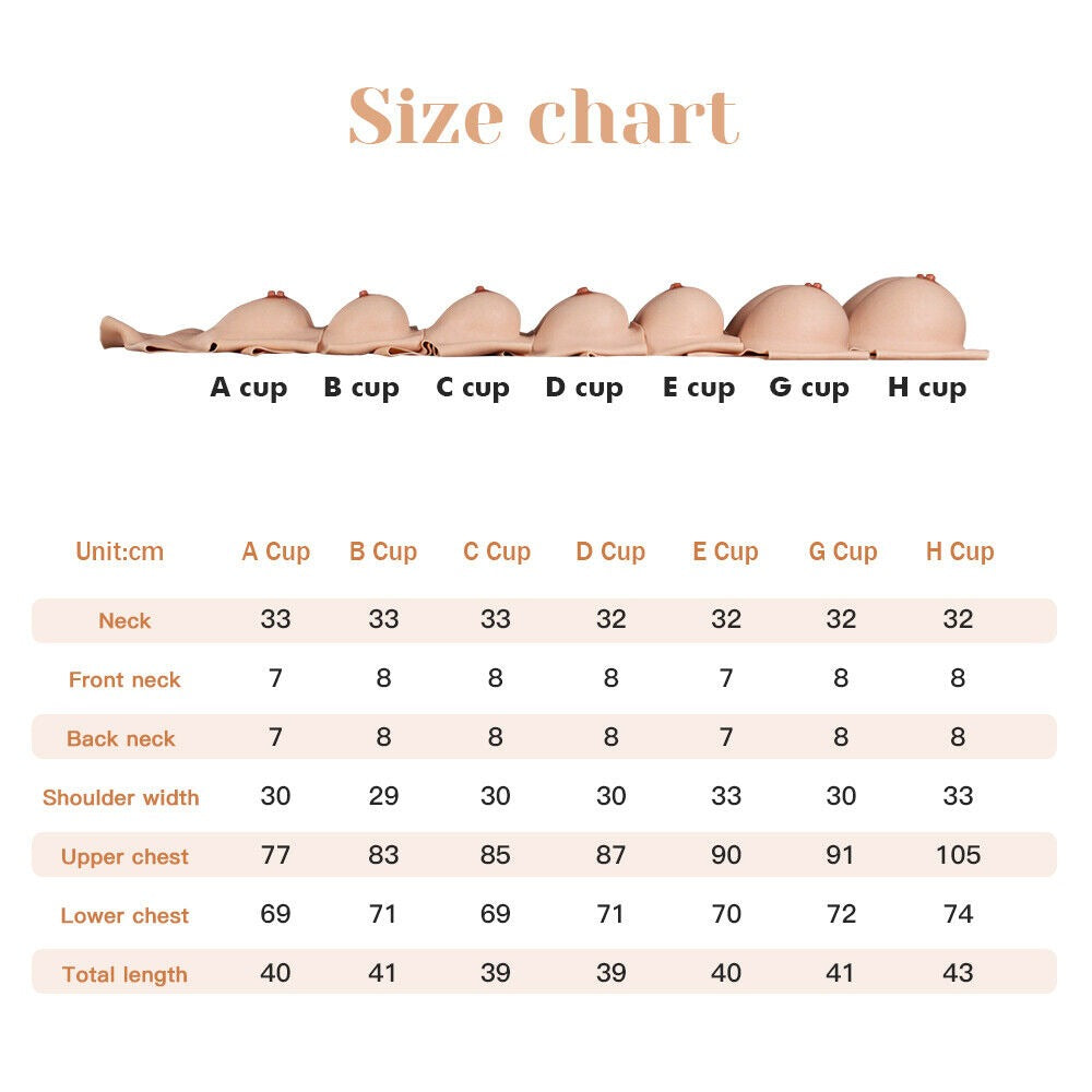 Silicone Breastplate & Anatomical Shaping Pants Set