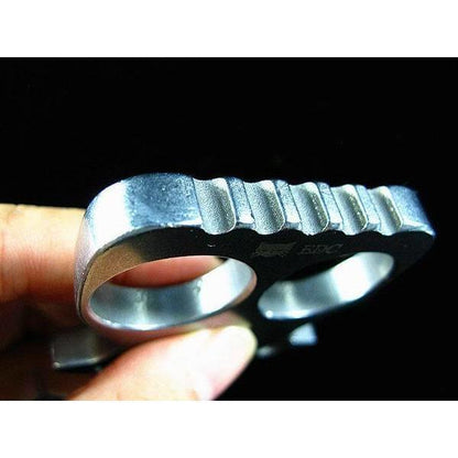 9cr13mov Stainless Steel Skull Self Defense Keychain