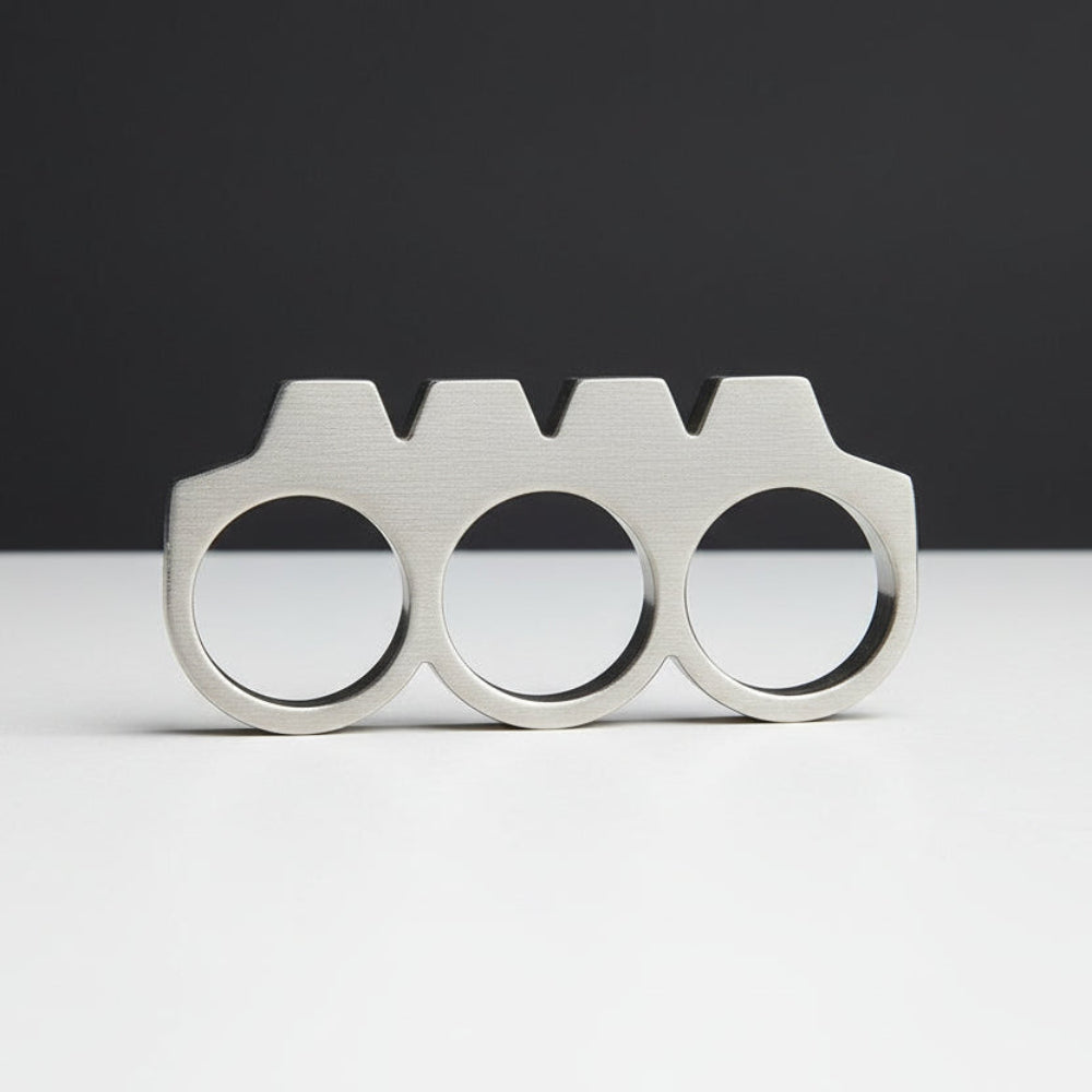 Portable 304 Stainless Steel EDC Tool – Smooth Edges & Minimalist Desig