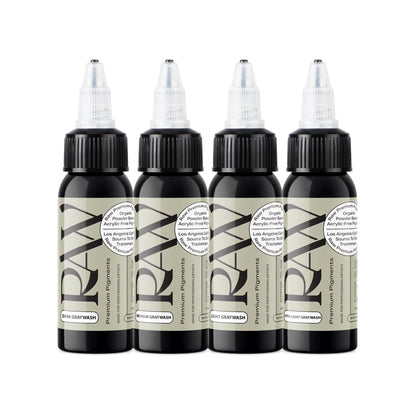 Raw Pigments - Gray Wash Set