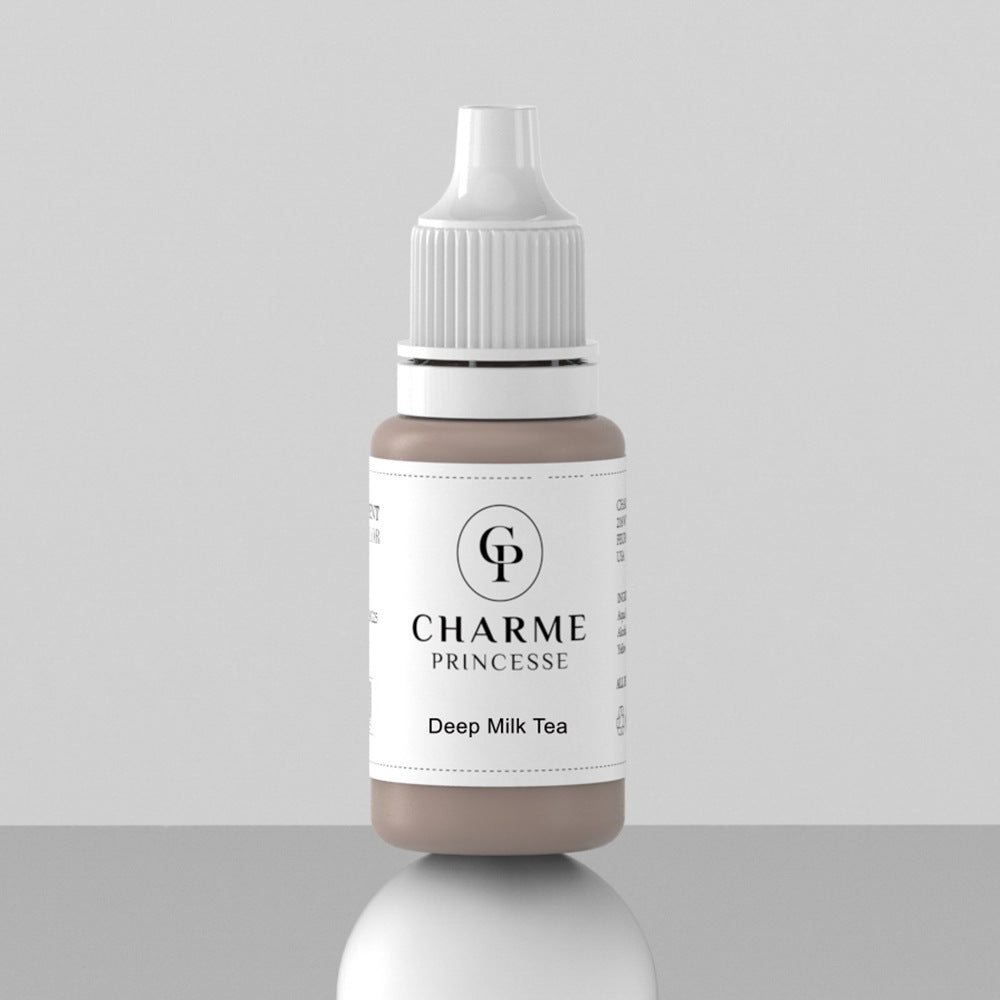 Glamour Princess Permanent Makeup Pigments 15ml – Color Ink for Eyebrow, Eyeliner & PMU