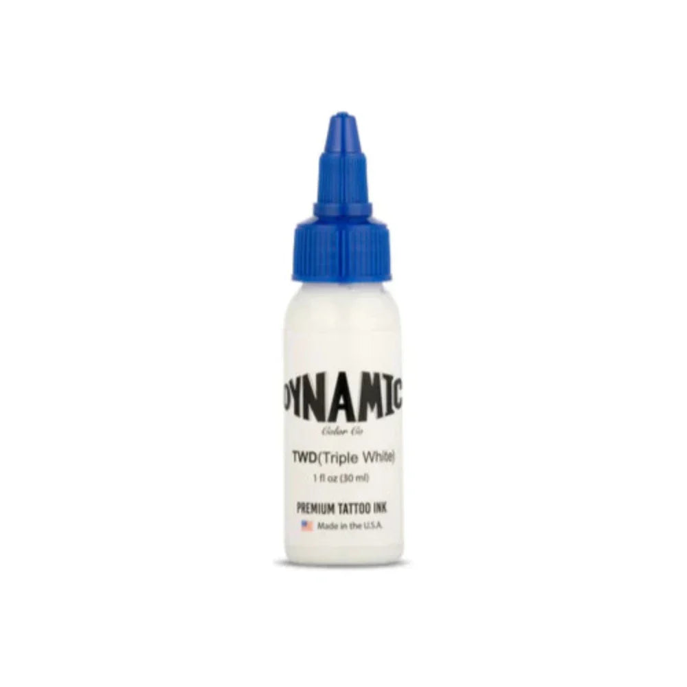 Dynamic Triple White Tattoo Ink