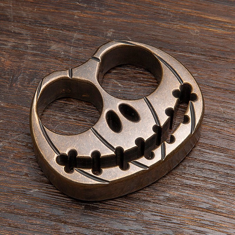 Big Pumpkin Antique Finish EDC Brass Knuckles