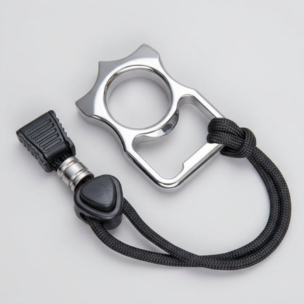 304 Stainless Steel EDC Knuckle Single Finger-for-women