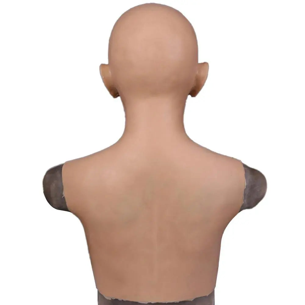 Integrated Silicone Face & Breast Character Form