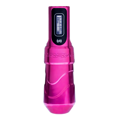 FK Irons Flux Max Tattoo Machine with 2 PowerBolt 2.0 — Pick Stroke Length and Color
