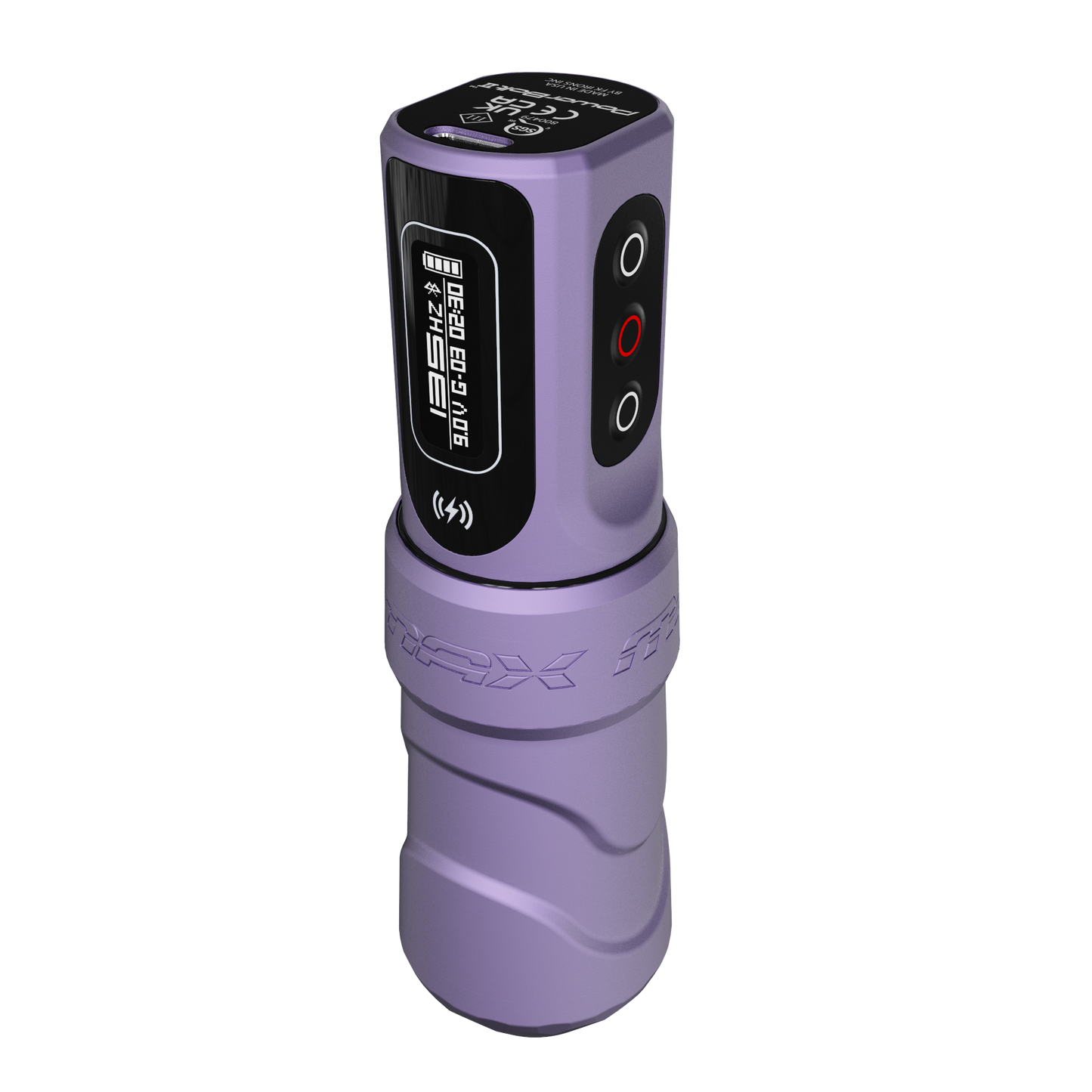 FK Irons Flux Max Tattoo Machine with 2 PowerBolt 2.0 — Special Edition Kawaii Series — 4.0mm Stroke