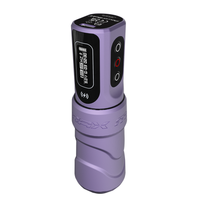 FK Irons Flux Max Tattoo Machine with 2 PowerBolt 2.0 — Special Edition Kawaii Series — 4.0mm Stroke