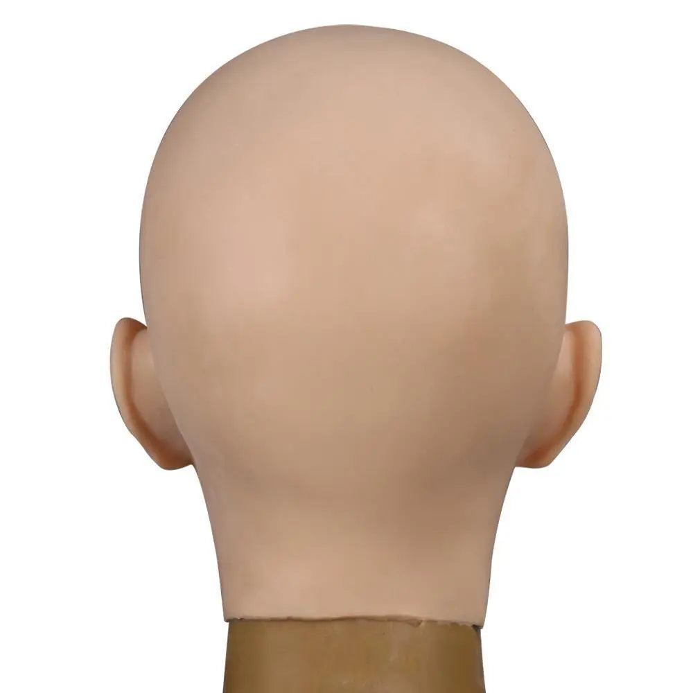 Realistic Full-Head Silicone Face Mask — Makeup or Natural Finish