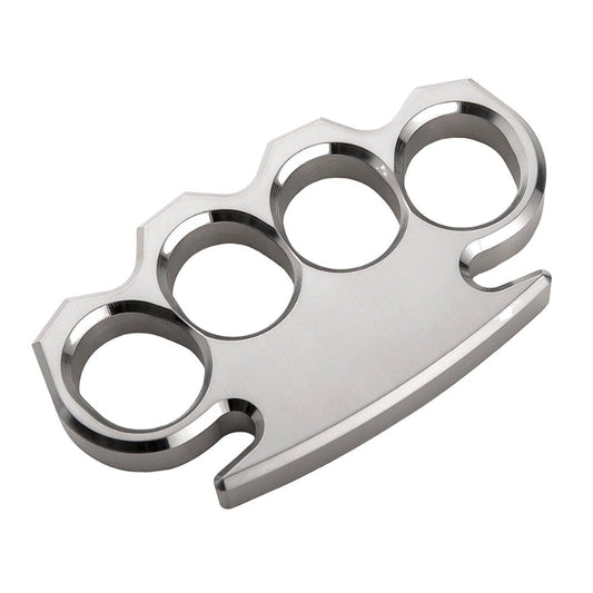 304 stainless steel EDC tool with CNC machined construction, smooth finish and heavy duty metal design for everyday carry.